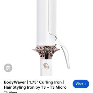 T3 Micro White Curling Iron